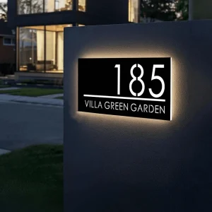 Door Number Sign